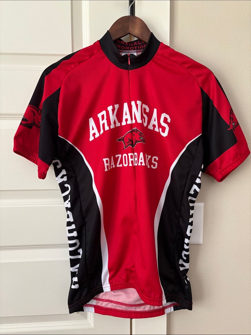 Arkansas Razorbacks Men's Cycling Jersey